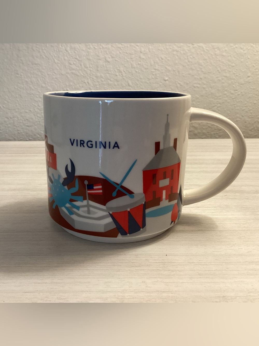 Starbucks Virginia You Are Here Mug, a 14-ounce IEC
